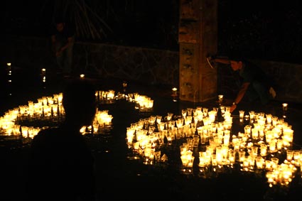 Aksi Earth Hour di Banda Aceh